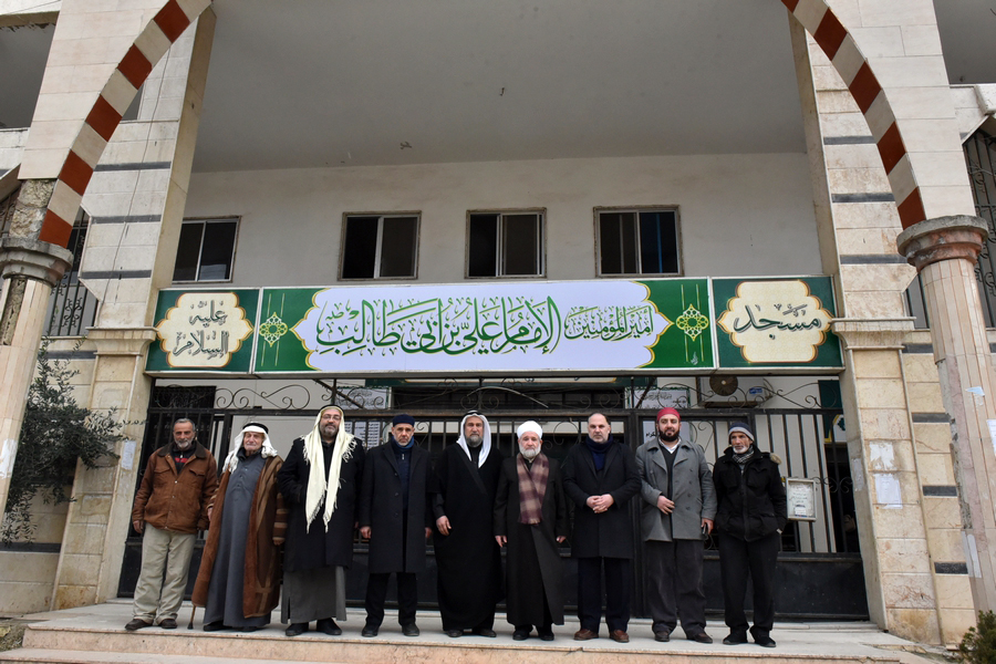 حملة تبرعات في جامع الإمام علي بن أبي طالب ( كرم الله وجهه ) في حي وادي الدهب بحمص 